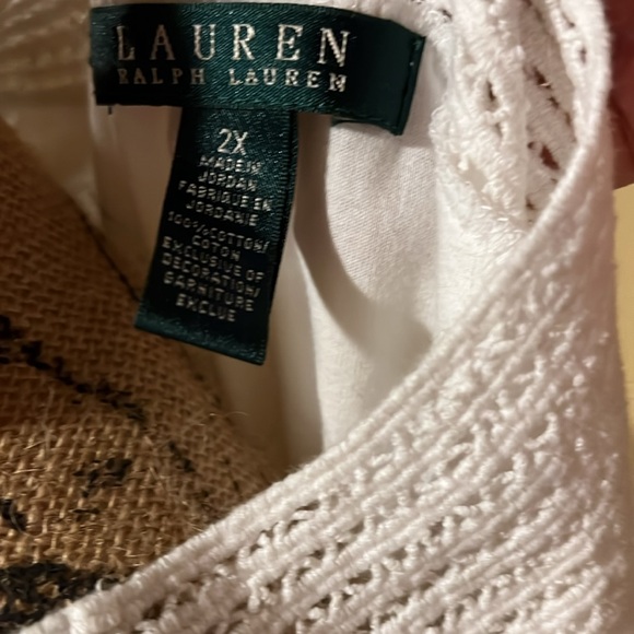 Ralph Lauren Cute white cotton top - Picture 2 of 6